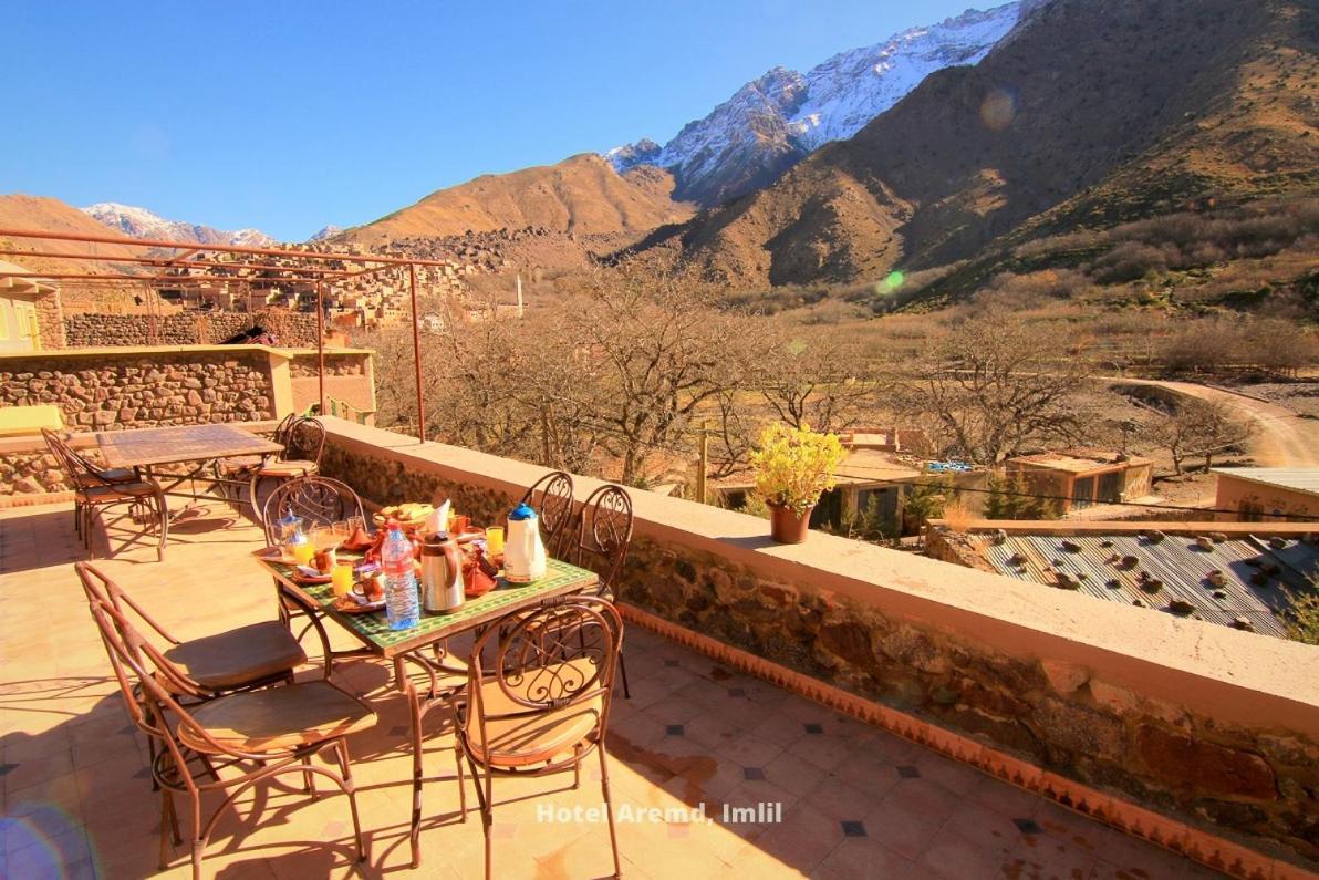 Hotel Aremd - Aroumd Imlil Route Du Toubkal Екстериор снимка