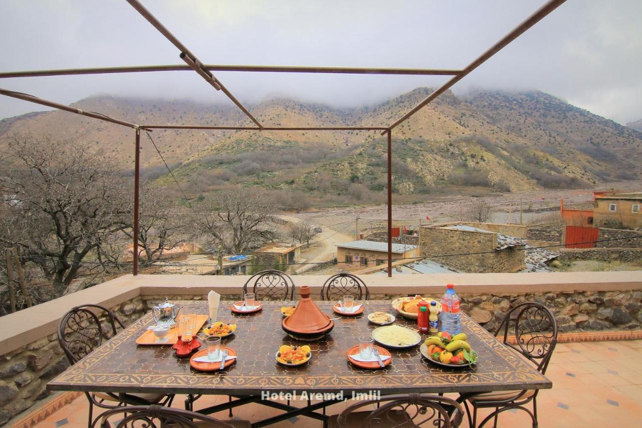 Hotel Aremd - Aroumd Imlil Route Du Toubkal Екстериор снимка
