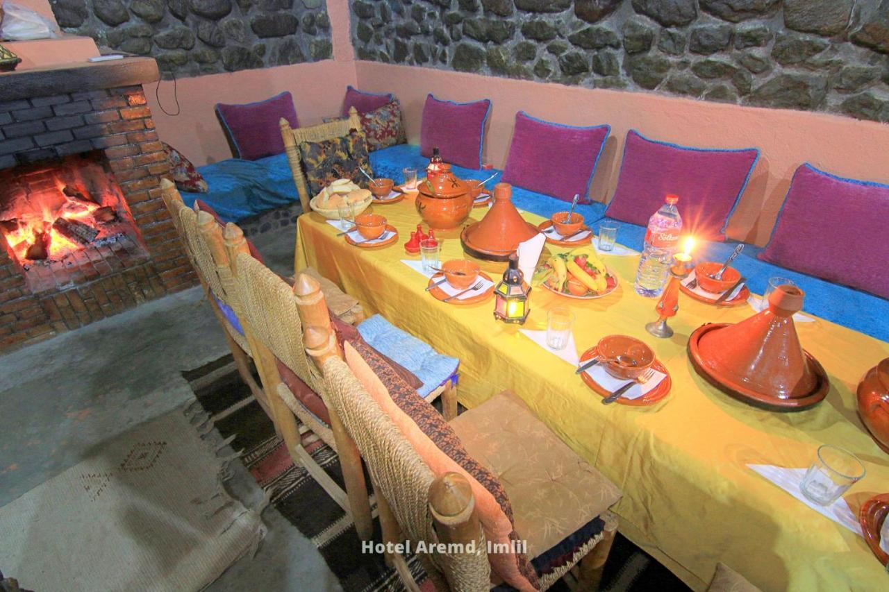 Hotel Aremd - Aroumd Imlil Route Du Toubkal Екстериор снимка