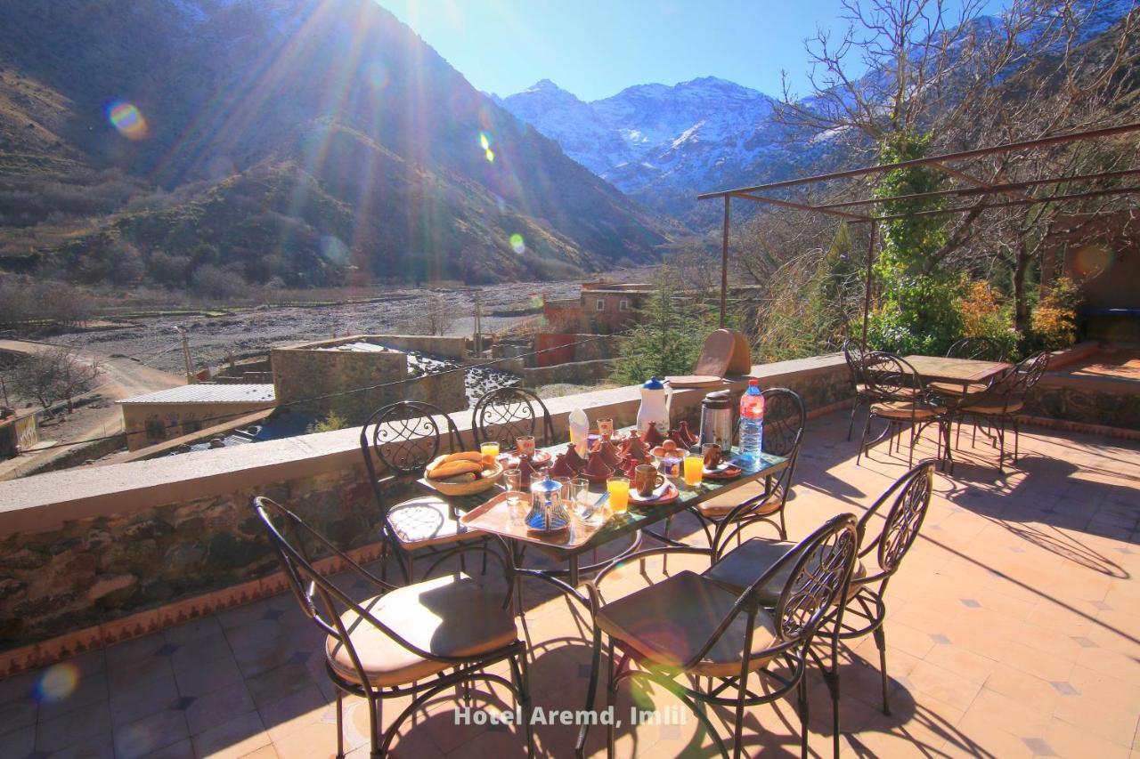 Hotel Aremd - Aroumd Imlil Route Du Toubkal Екстериор снимка